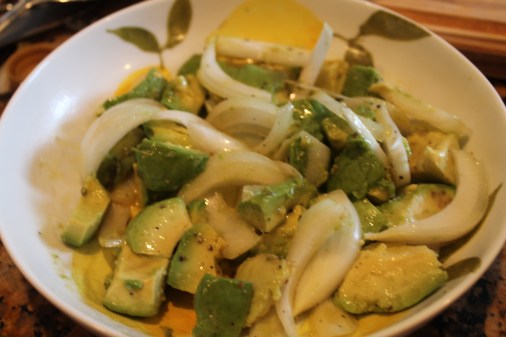Avocado salad 