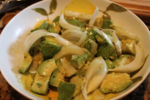 Avocado salad 