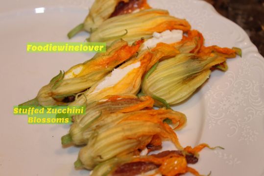 Stuffed Zucchini Blossoms 
