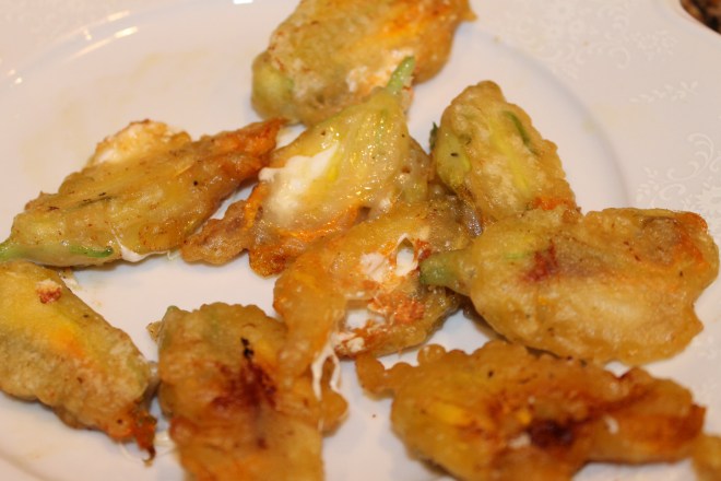 Stuffed Zucchini Blossoms 