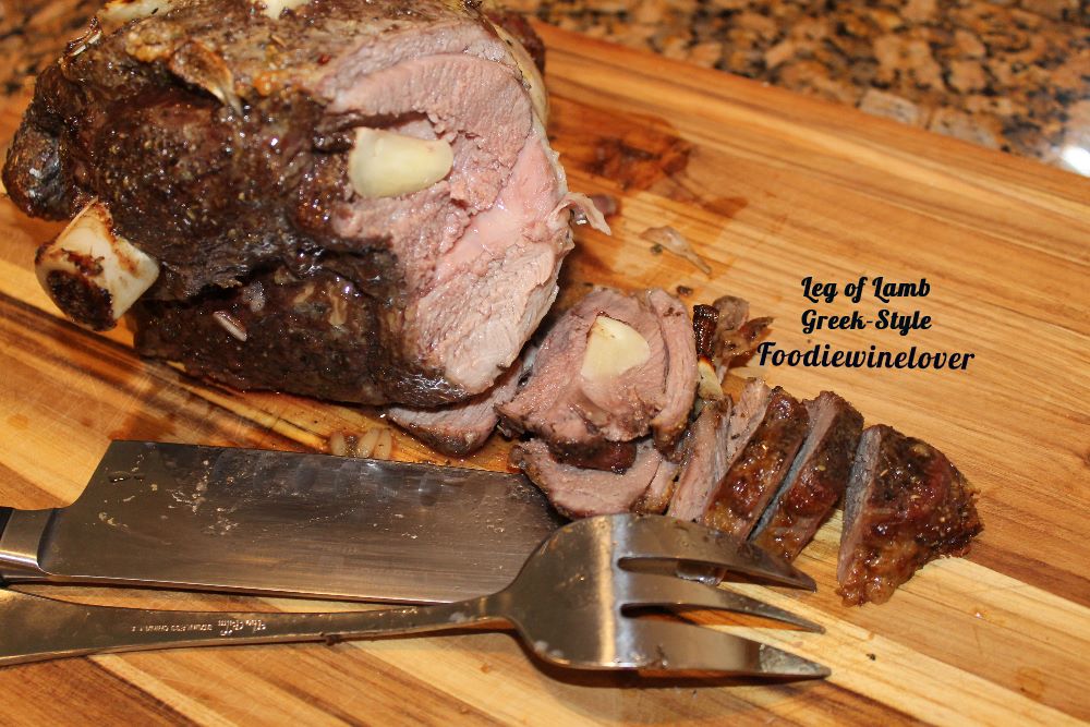 Leg of Lamb, Greek Style