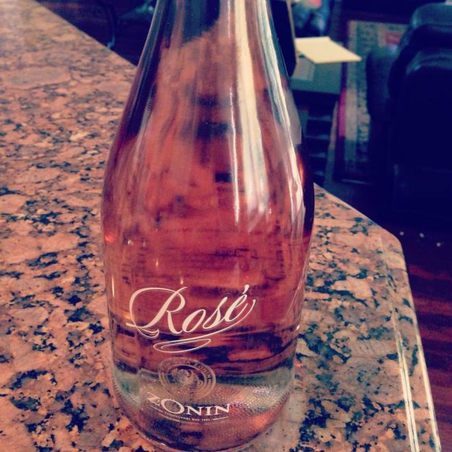 Rose' pairs nicely with a Paella 