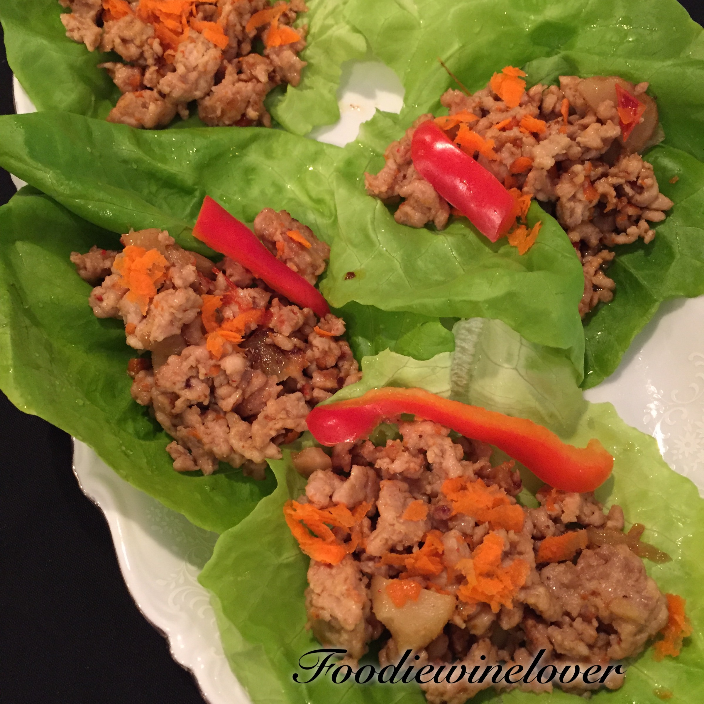 Chicken Lettuce Wraps