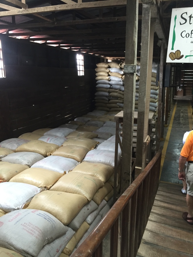 Dried coffee is stored for 3 months 